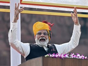 India's Prime Minister Narendra Modi from Independence Day