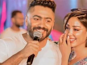 بسمة بوسيل و تامر حسني