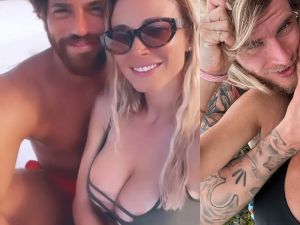 Tıpkı Can Yaman'da olduğu gibi! Diletta Leotta, Loris Karius'u ailesiyle tanıştırıyor Proprio come con Can Yaman! Diletta Leotta presenta Loris Karius ai suoi genitori
