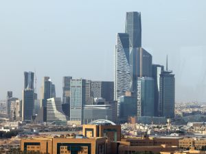 King Abdullah financial center in Riyadh