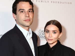 Ashley Olsen and Louis Eisner (via AFP)