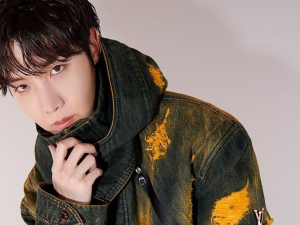 J-Hope, 29 first enlisted in the military in April (Instagram)