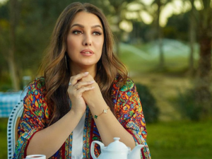The actress has two kids with her husband Amr Youssef