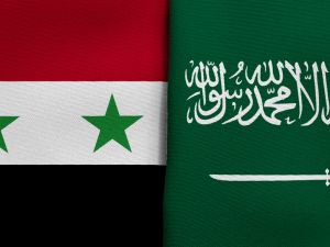 Saudi-Syrian flags