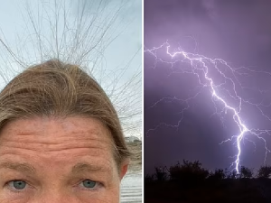 حقيقة مروّعة وراء وقوف شعر سيدة للأعلى في جزيرة جيرزي