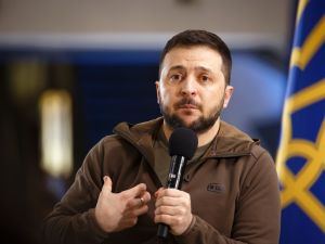 ادعت الاستخبارات الاوكرانية ان الجاسوسة كانت تجمع معلومات عن زيارة زيلينسكي