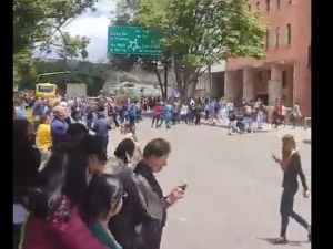 زلزال قوي يضرب العاصمة الكولومبية بوغوتا والالاف يفرون الى الشوارع