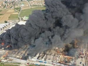 الانفجار وقع في صومعة مجلس الحبوب التركي بالقرب من ميناء ديرينس