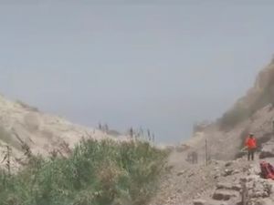 منطقة عين جدي قرب البحر الميت