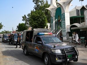 قوات من الأجهزة الأمنية في باكستان (أ ف ب)