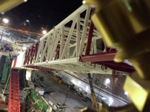 انهيار رافعة في الهند