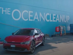 Kia partner, The Ocean Cleanup, delivers record 55-ton ocean plastic haul  
