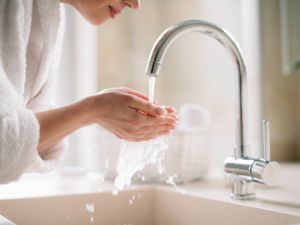 washing your face