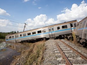 Train derailment 