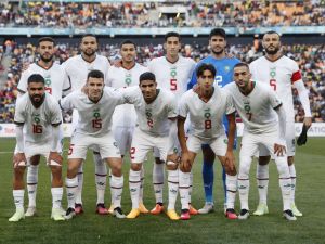 منتخب المغرب (Photo by Phill Magakoe / AFP)