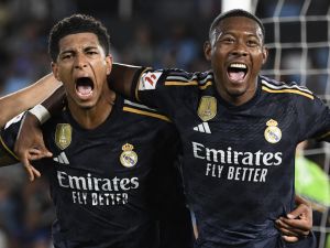 ريال مدريد يلتقي مع خيتافي اليوم (Photo by MIGUEL RIOPA / AFP)