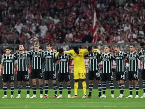 فريق مانشستر يونايتد (Photo by CHRISTOF STACHE / AFP)
