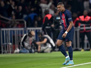 كيليان مبابي (Photo by Bertrand GUAY / AFP)
