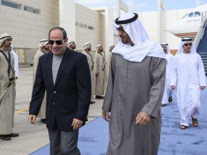 Al-sisi and Mohammed bin Zayed