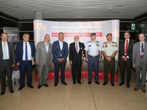 RJ & Embraer organize demo flight above Amman; showcase Embraer’s E2 family specs