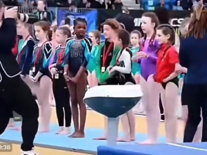 From social media  gymnastics competition