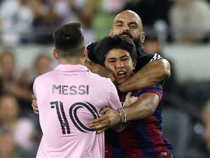Yassine Chueko, Messi's bodyguard 