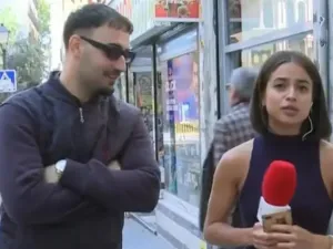 تحرش جنسي بمراسلة تلفزيونية على الهواء مباشرة خلال تغطيتها حدث