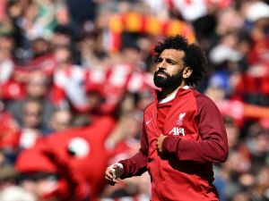 محمد صلاح (Photo by Paul ELLIS / AFP) 