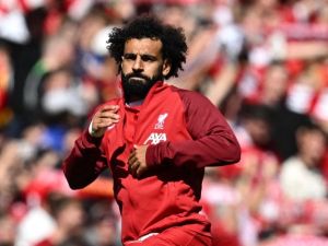 محمد صلاح (Photo by Paul ELLIS / AFP) 
