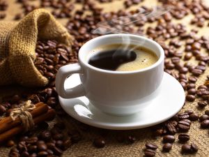 black coffee