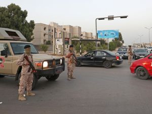 عناصر من قوات الأمن في العاصمة طرابلس
