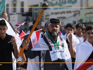 العراق: توافد المتظاهرين الى ساحة التحرير وسط العاصمة #بغداد
