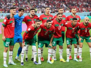 منتخب المغرب (Photo by KARIM JAAFAR / AFP)