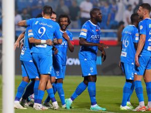 الهلال يلاقي الأخدود اليوم (Photo by Fayez NURELDINE / AFP)