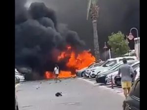 حماس تقصف عسقلان بمئات الصواريخ ردا على تهجير المدنيين في غزة