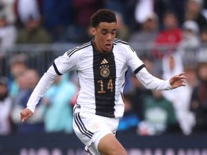 جمال موسيالا (Photo by ALEX GRIMM / GETTY IMAGES NORTH AMERICA / Getty Images via AFP)