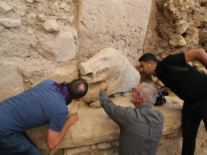 تماثيل في منطقة غوبكلي تبه الأثرية 