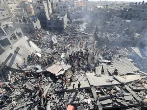 حماس تعلن مقتل 50 رهينة في القصف الاسرائيلي على غزة