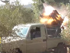 حزب الله ينشر فيديو لقصفه مواقع للجيش الاسرائيلي بمزارع شبعا