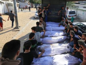 شهداء بالجملة في مجازر اسرائيلية جديدة في دير البلح ومخيمي جباليا والشاطئ