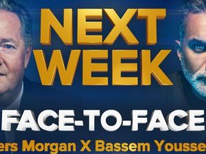 Bassem Youssef x Piers Morgan part 2 debate is next week.. And tickets are sold out!