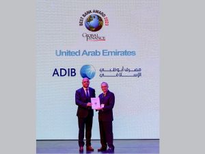 ADIB Named as the Best Bank in the UAE by Global Finance Awards 2023