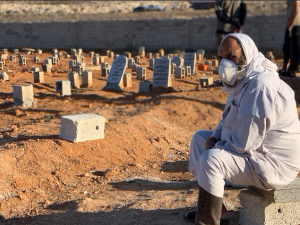 مقابر جماعية لضحايا إعصار درنة 