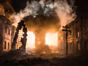 ما تفسير الحلم برؤية القنابل والنار في المنام؟