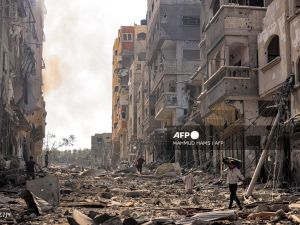 تدمير أحياء كاملة في قطاع غزة