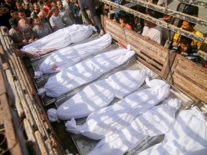  تهجير ما يقرب من 600 ألف فلسطيني إلى الجزء الجنوبي من قطاع غزة