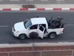 مقاومون فلسطينيون في قطاع غزة