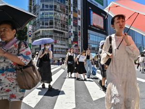 موجة الحر في اليابان