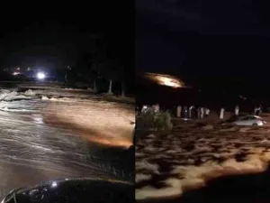 سيول تجتاح محافظة مطروح شمال غرب مصر