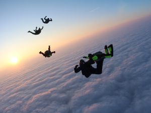 Shutterstock skydiving